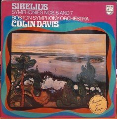 SIBELIUS: SYMPHONIES NOS. 5 AND 7, BOSTON SYMPHONY ORCHESTRA, COLIN DAVIS - PLAK 2.EL