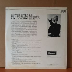 ON THE RIVER DON / DON COSSACK CHORUS, SERGE JAROV (1964) - LP 2.EL PLAK