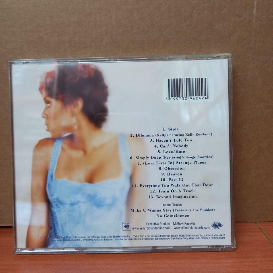 KELLY ROWLAND - SIMPLY DEEP (2003) - CD 2.EL