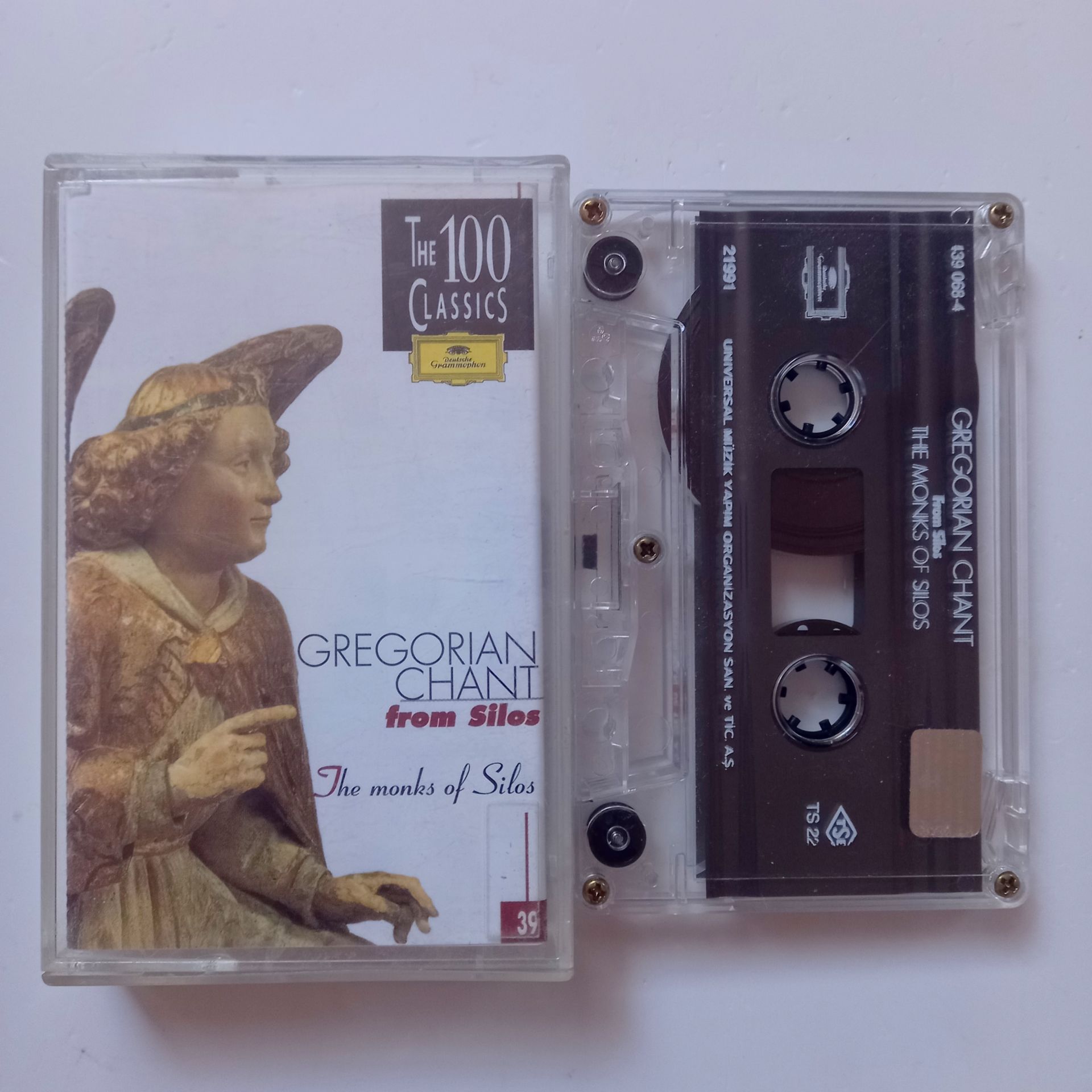 GREGORIAN CHANT - FROM SILOS / THE MONKS OF SILOS / THE 100 CLASSICS 39 (1997) - KASET 2.EL