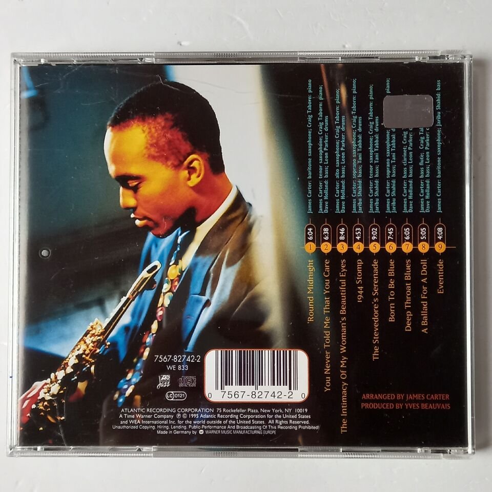 JAMES CARTER – THE REAL QUIETSTORM (1995) - CD 2.EL