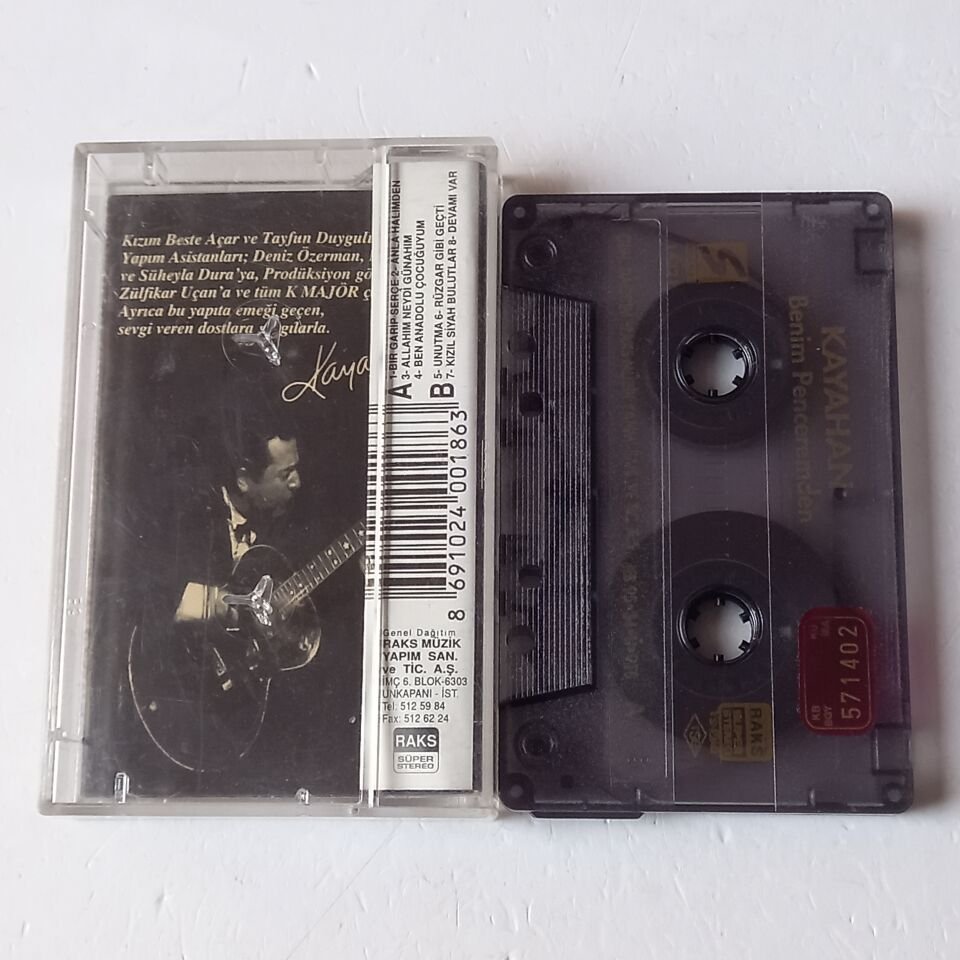 KAYAHAN - BENİM PENCEREMDEN (1995) - KASET 2.EL