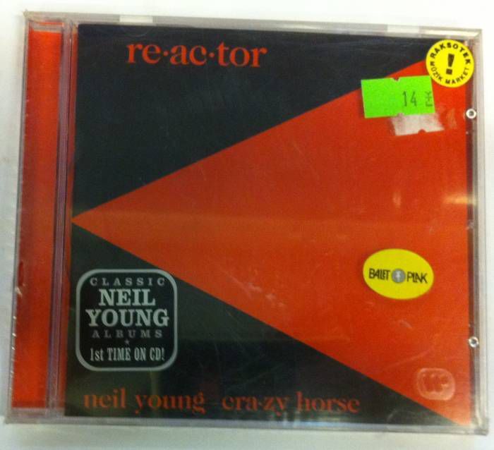 NEIL YOUNG & CRAZY HORSE REACTOR CD SIFIR