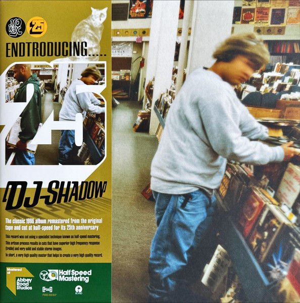 DJ SHADOW - ENDTRODUCING (1996) - 2LP 2024 HALF SPEED MASTERING EDITION SIFIR PLAK