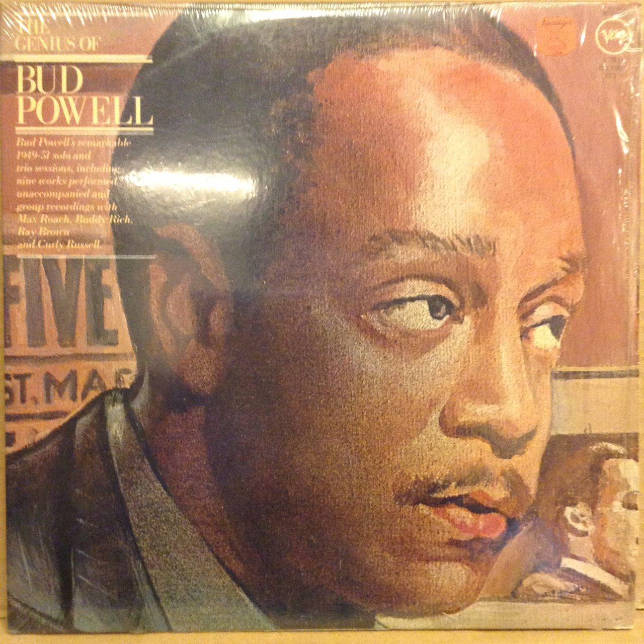 BUD POWELL - THE GENIUS OF BUD POWELL 1976 2.EL 2PLAK
