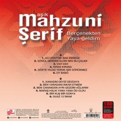 AŞIK MAHZUNİ ŞERİF - BERÇENEK'TEN YAYA GELDİM - LP TÜRK HALK MÜZİĞİ SIFIR PLAK