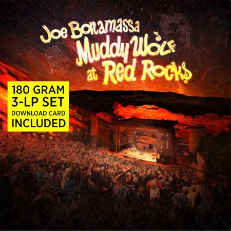 JOE BONAMASSA - MUDDY WOLF AT RED ROCKS (2015) - LP SIFIR