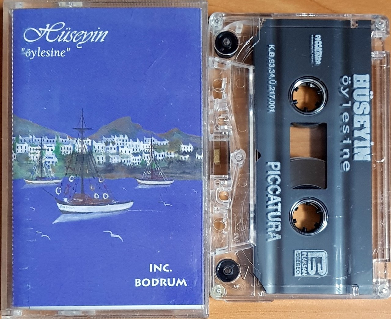 HÜSEYİN - ÖYLESİNE (1993) PICCATURA / PLAKSAN KASET 2.EL