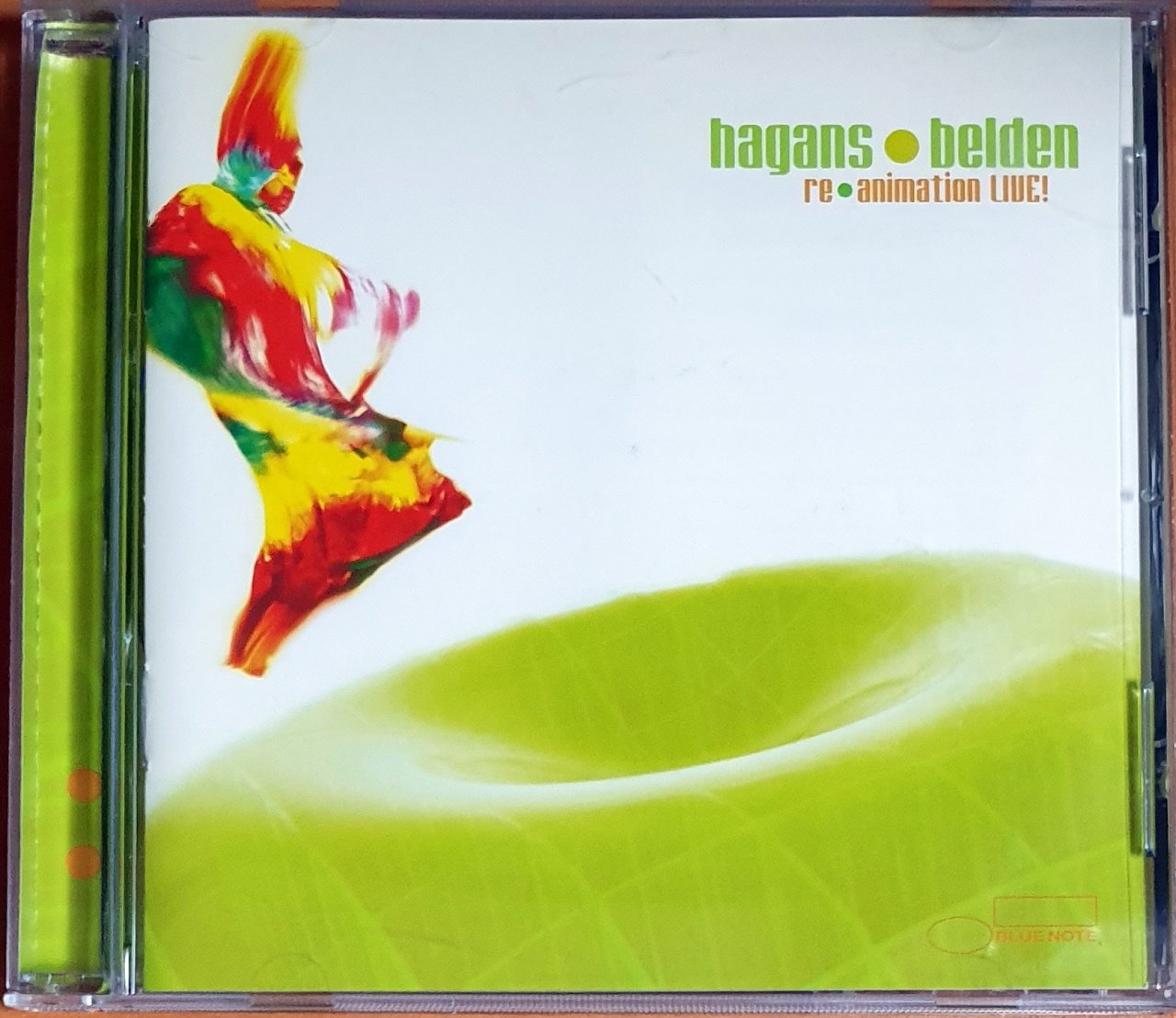 TIM HAGANS & BOB BELDEN - RE-ANIMATION LIVE (2000) - CD BLUE NOTE 2.EL
