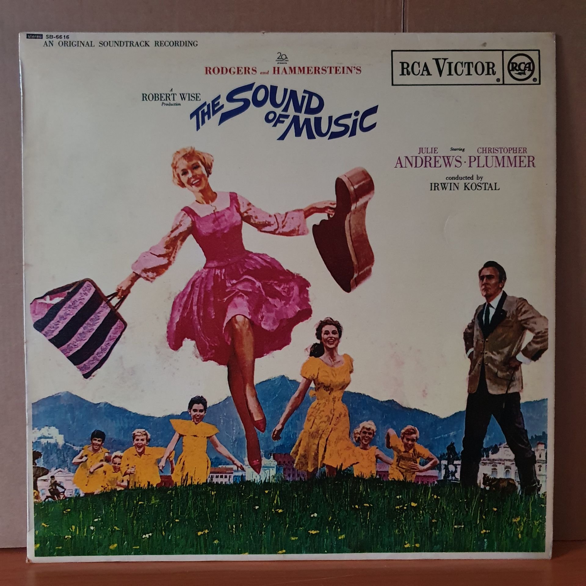 THE SOUND OF MUSIC SOUNDTRACK / RODGERS AND HAMMERSTEIN / JULIE ANDREWS, CHRISTOPHER PLUMMER, IRWIN KOSTAL (1965) - LP 2.EL PLAK