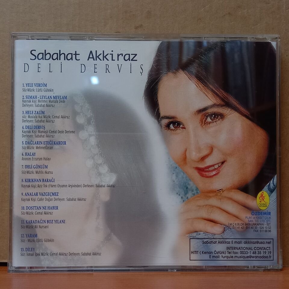 SABAHAT AKKİRAZ - DELİ DERVİŞ (2000) - CD 2.EL