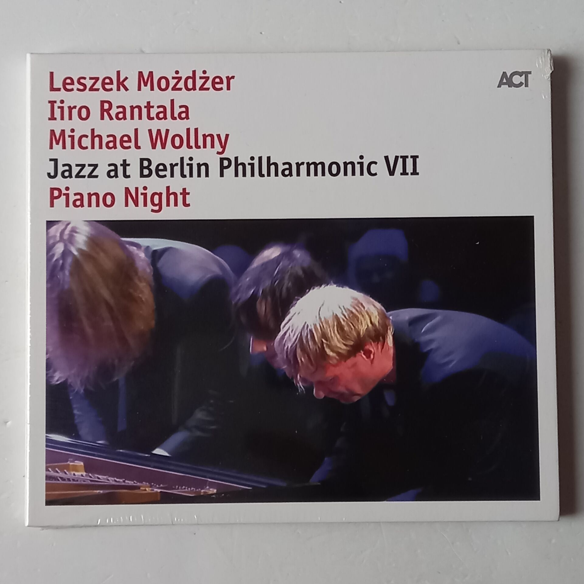 JAZZ AT BERLIN PHILHARMONIC VII / PIANO NIGHT - LESZEK MOZDZER, IIRO RANTALA, MICHAEL WOLLNY (2017) - CD DIGIPAK AMBALAJINDA SIFIR
