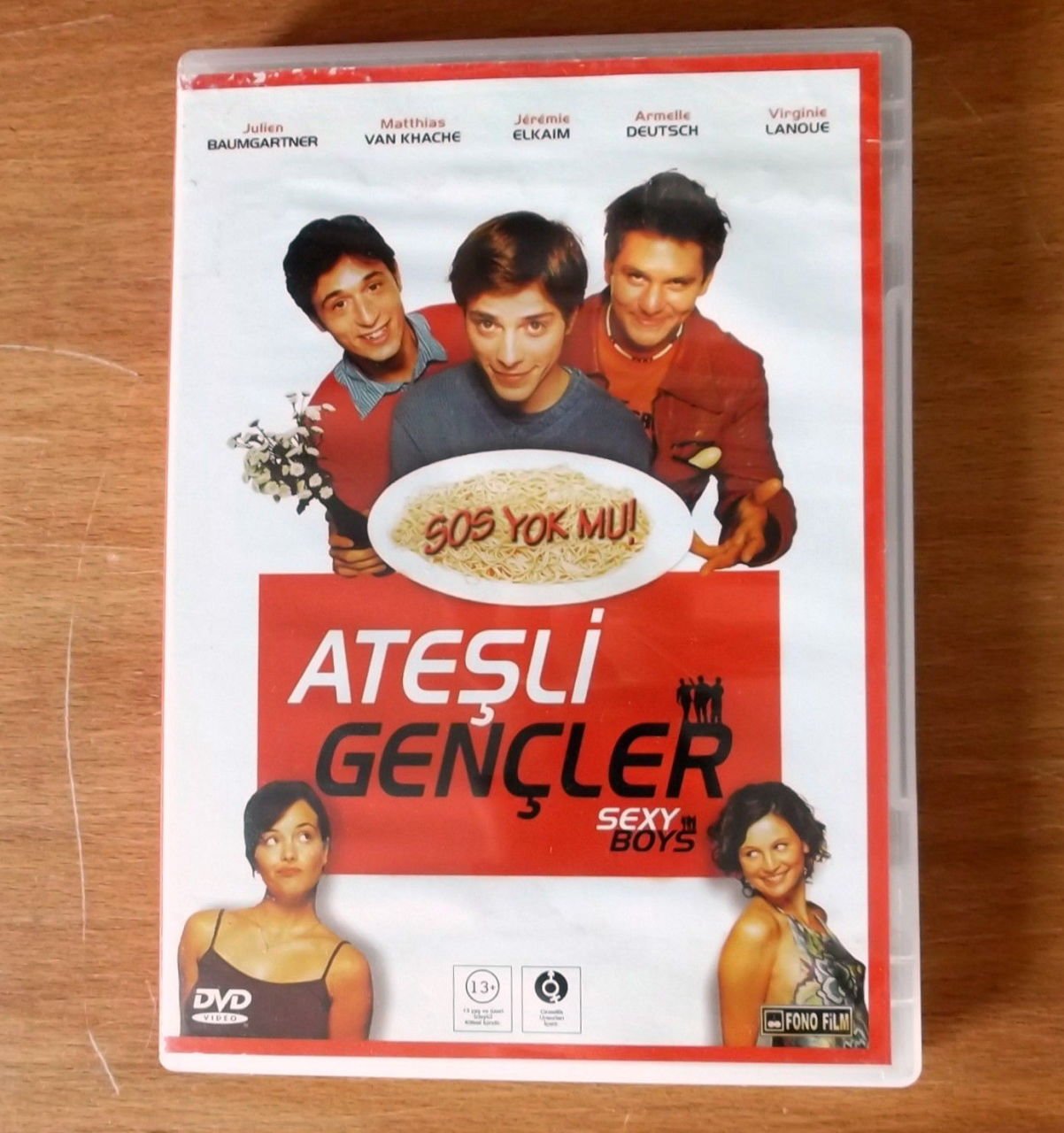 ATEŞLİ GENÇLER - SEXY BOYS - DVD 2.EL