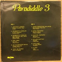 PARADIDDLE 3 2.EL PLAK 80LER KARIŞIK JOHNNY LOGAN CELI BEE PUPO SYLVIE VARTAN