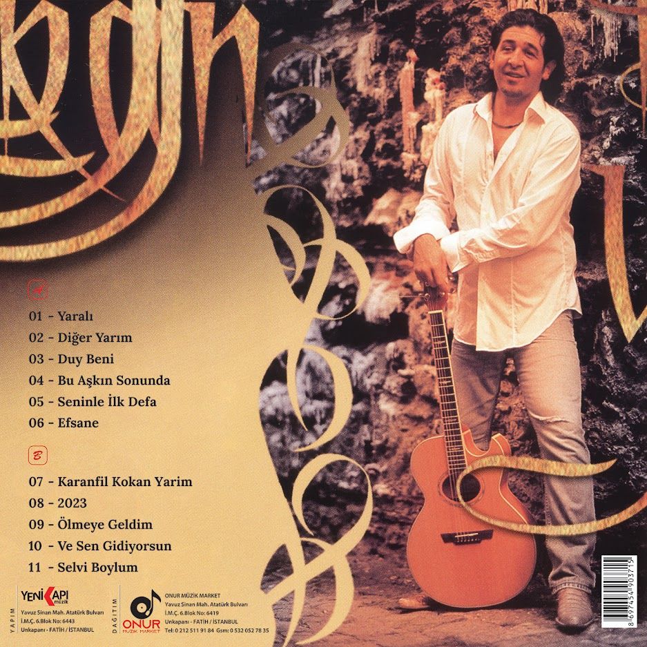 MURAT GÖĞEBAKAN - YARALI (2004) - LP 2024 BASIM SIFIR PLAK
