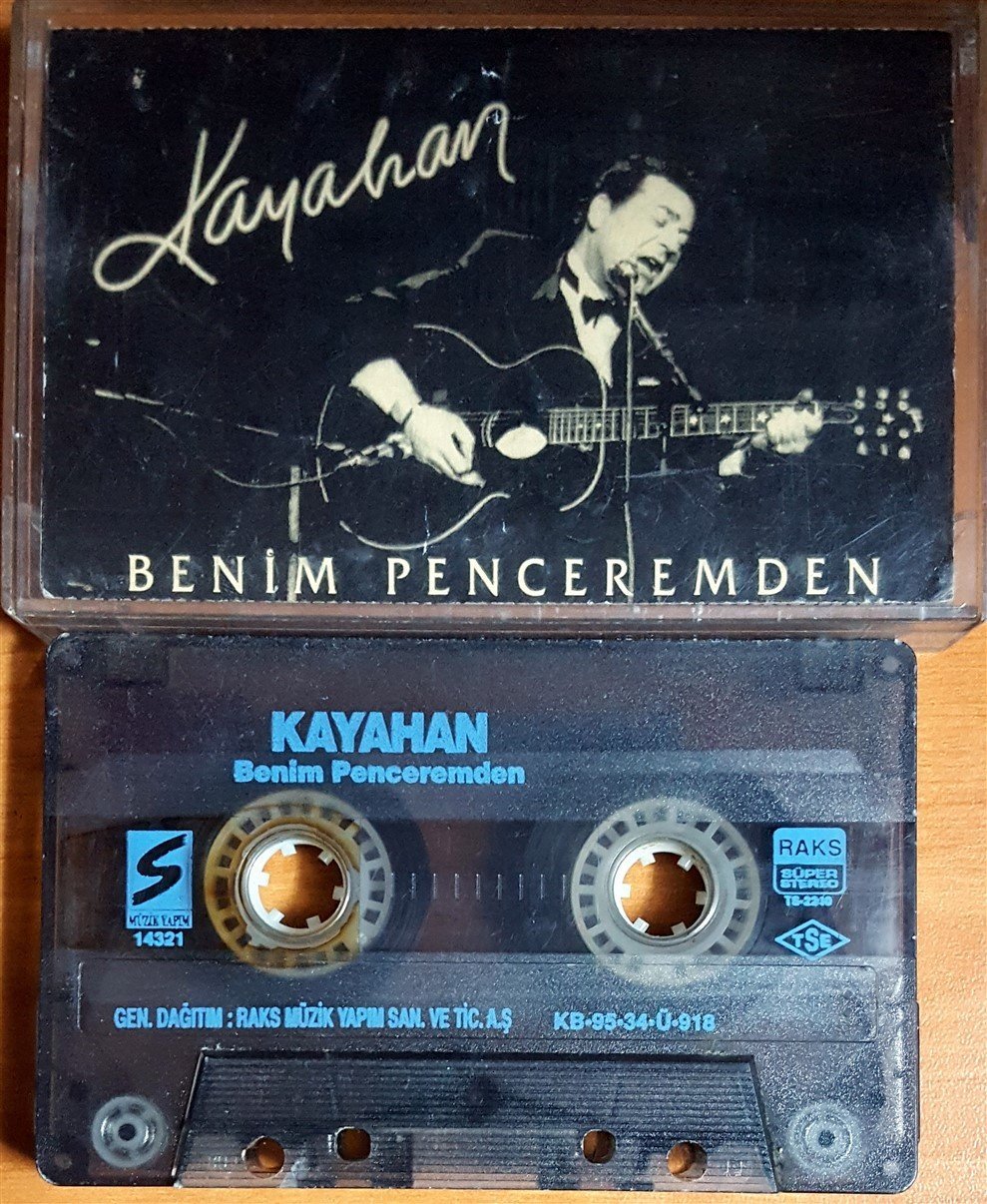 KAYAHAN - BENİM PENCEREMDEN (1995) S MÜZİK KASET 2.EL