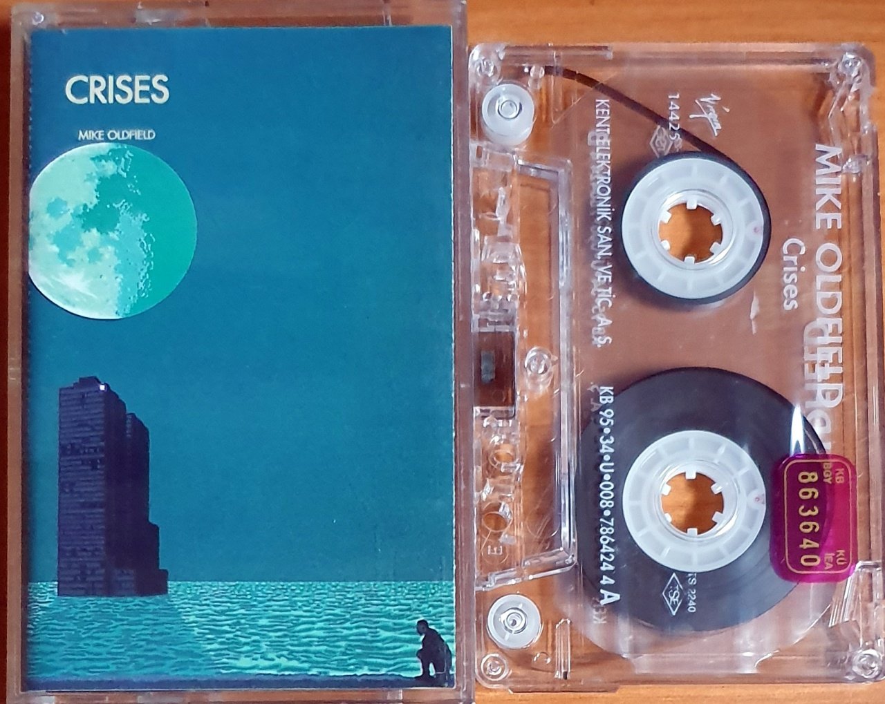 MIKE OLDFIELD - CRISES (1995) - KASET KENT 2.EL