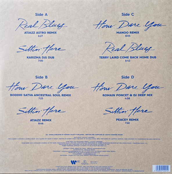 ST. GERMAIN - ST GERMAIN (2016) / 10TH ANNIVERSARY AFRICAN PROJECT REMIXES (2026) - 2xLP BLUE COLOURED EDITION ELECTRONIC , AFRICAN , DEEP HOUSE , FUTURE JAZZ SIFIR PLAK