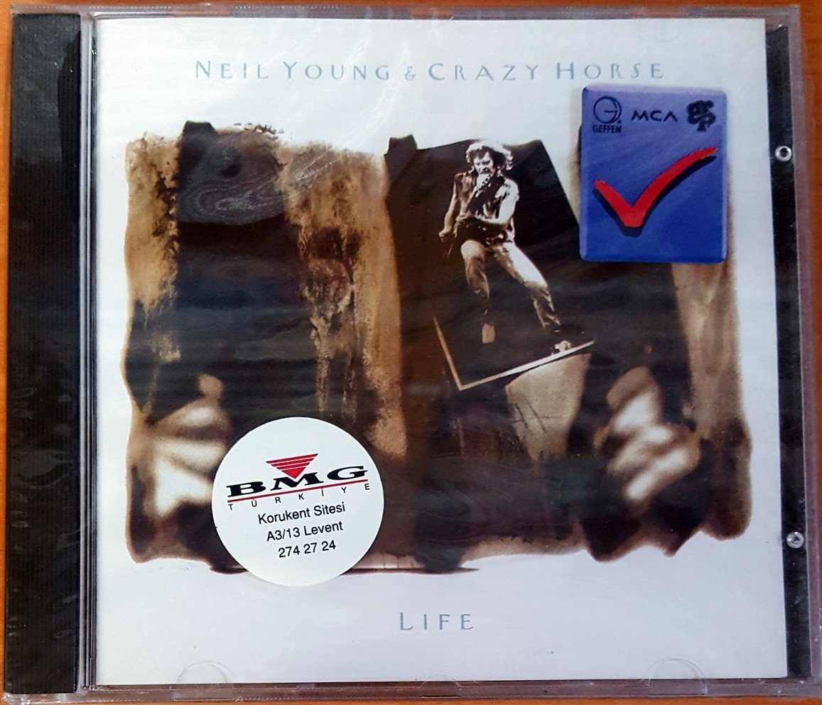 NEIL YOUNG & CRAZY HORSE - LIFE (1987) CD SIFIR