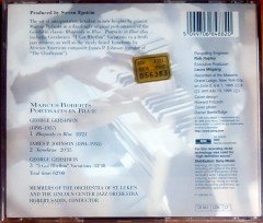 MARCUS ROBERTS - PORTRAITS IN BLUE / GERSHWIN: RHAPSODY IN BLUE / CONDUCTED BY ROBERT SADIN (1996) CD 2.EL