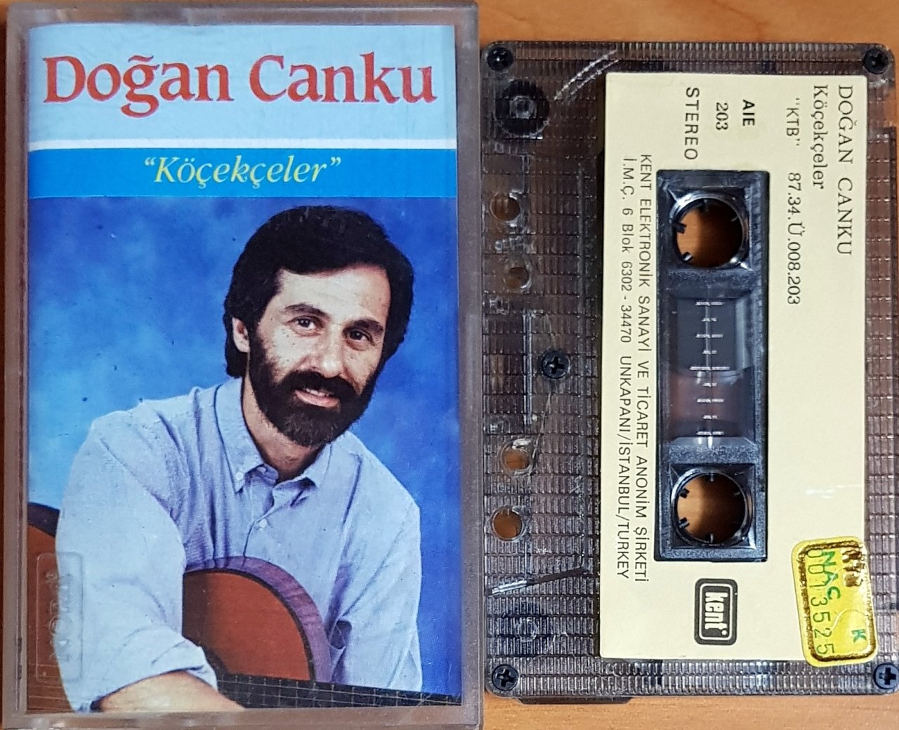 DOĞAN CANKU - KÖÇEKÇELER (1987) KENT KASET 2.EL