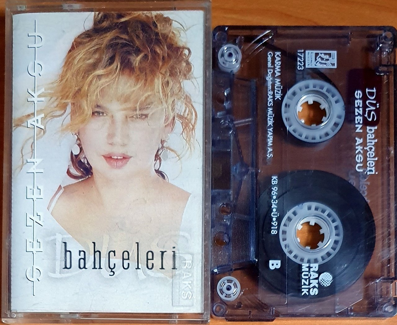 SEZEN AKSU - DÜŞ BAHÇELERİ (1996) - KASET 2.EL