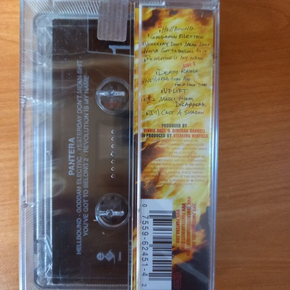 PANTERA - REINVENTING THE STEEL (2000) - KASET SIFIR