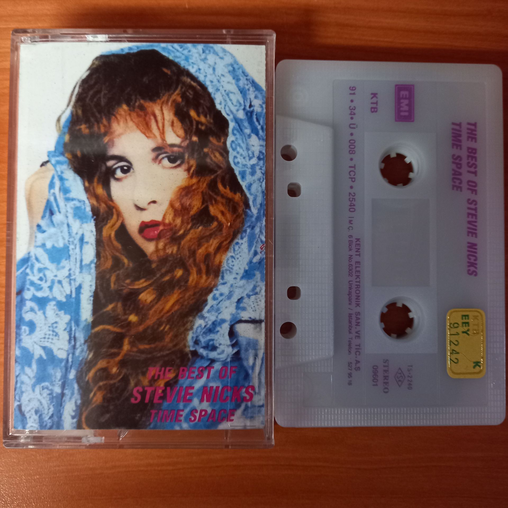 STEVIE NICKS - THE BEST OF STEVIE NICKS / TIME SPACE (1991) - KASET 2.EL