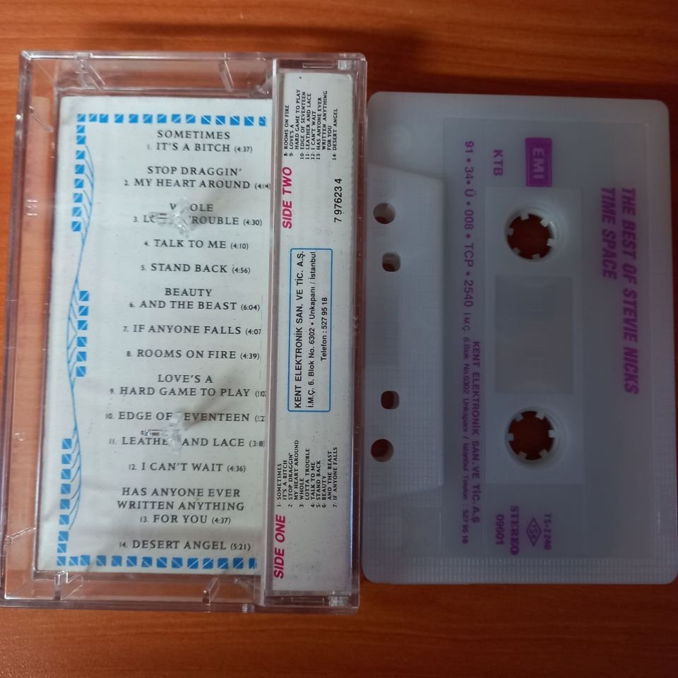 STEVIE NICKS - THE BEST OF STEVIE NICKS / TIME SPACE (1991) - KASET 2.EL