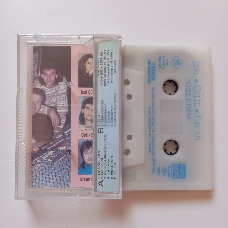 İZEL ÇELİK ERCAN - ÖZLEDİM (1991) - KASET 2.EL