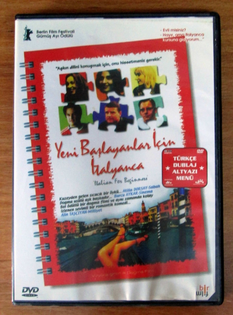 YENİ BAŞLAYANLAR İÇİN İTALYANCA - ITALIENSK FOR BEGYNDERE - LONE SCHERFIG - DVD 2.EL