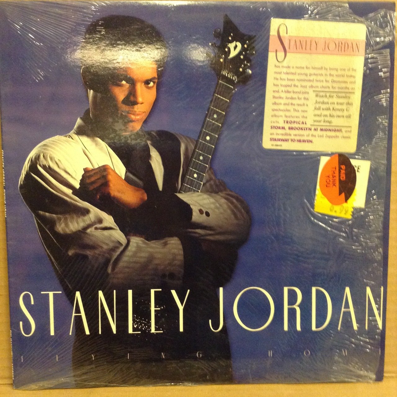 STANLEY JORDAN - FLYING HOME 1987 2.EL PLAK