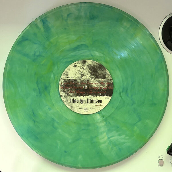 MARILYN MANSON - ONE ASSASSINATION UNDER GOD / CHAPTER 2 (2026) - LP GREEN & BLUE MARBLED COLOURED EDITION SIFIR PLAK