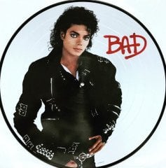 MICHAEL JACKSON - BAD (1987) - LP 2018 REISSUE PICTURE DISC SIFIR PLAK