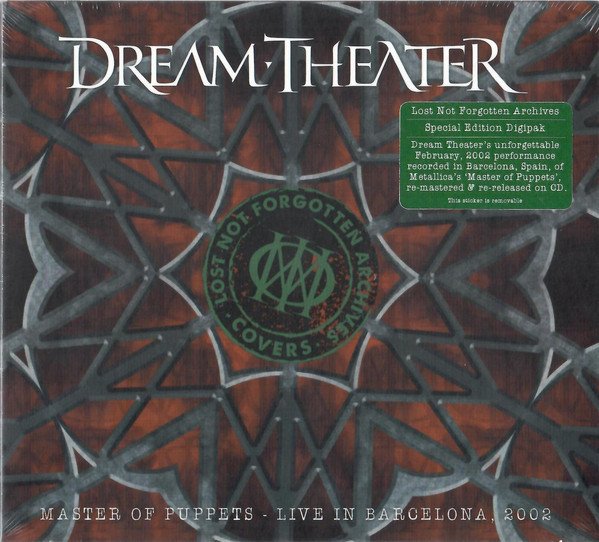 DREAM THEATER - MASTER OF PUPPETS / LIVE IN BARCELONA (2002) - CD SIFIR (2021)