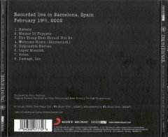 DREAM THEATER - MASTER OF PUPPETS / LIVE IN BARCELONA (2002) - CD SIFIR (2021)