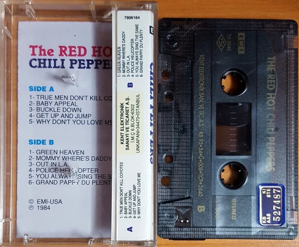 RED HOT CHILI PEPPER - THE RED HOT CHILI PEPPERS (1993) - KASET 2.EL