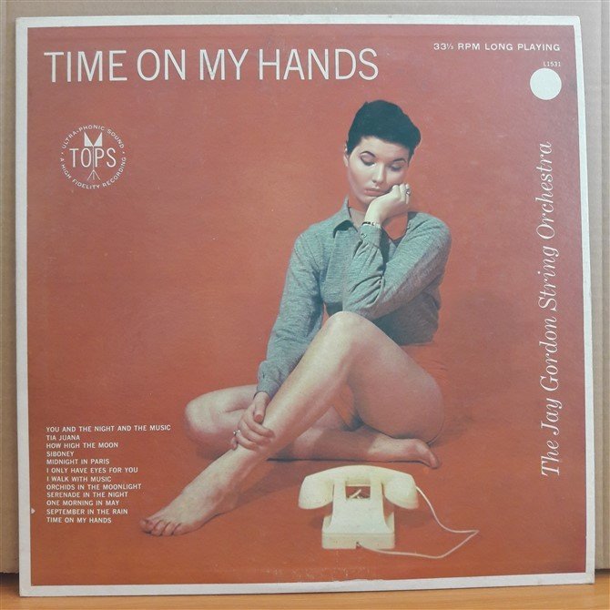 TIME ON MY HANDS - THE JAY GORDON STRING ORCHESTRA - LP 2.EL PLAK