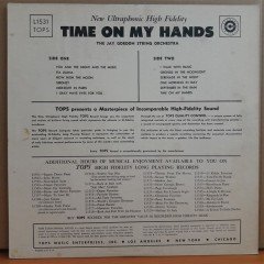 TIME ON MY HANDS - THE JAY GORDON STRING ORCHESTRA - LP 2.EL PLAK