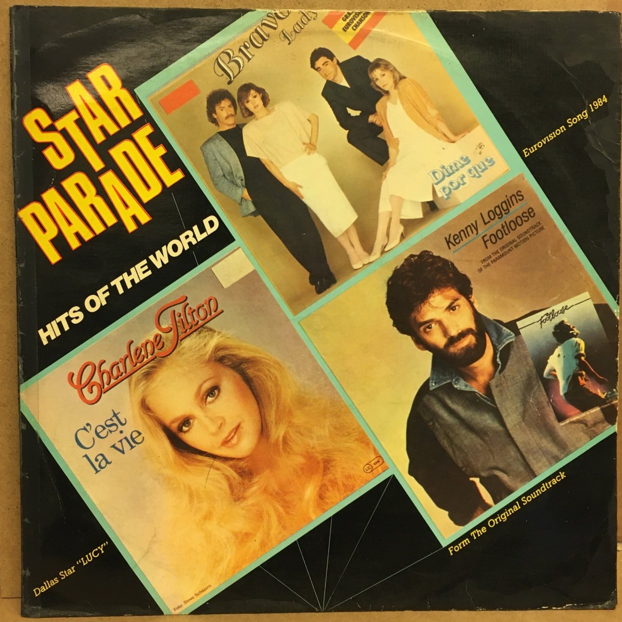 STAR PARADE HITS OF THE WORLD 2.EL PLAK 80LER KARIŞIK KENNY LOGGINS PHIL COLLINS JAMES INGRAM