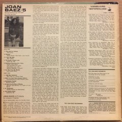 JOAN BAEZ - 5 (1964) 2.EL PLAK