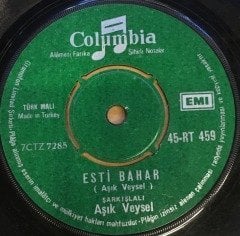 AŞIK VEYSEL - ESTİ BAHAR / DENİZ 7'' 45 DEVİR