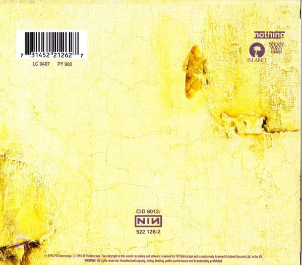 NINE INCH NAILS – THE DOWNWARD SPIRAL (1994) - CD REISSUE SLIPCASE AMBALAJINDA SIFIR