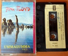 PINK FLOYD - UMMAGUMMA VOL 2 CASSETTE MADE IN TURKEY ''USED'' PAPER LABEL