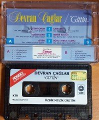 DEVRAN ÇAĞLAR - GİTTİN (1990) ÖZBİR KASET 2.EL