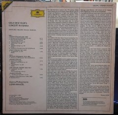 GALA NEW YEAR'S CONCERT IN VIENNA, VIENNA PHILHARMONIC, LORIN MAAZEL (1980) - PLAK 2.EL