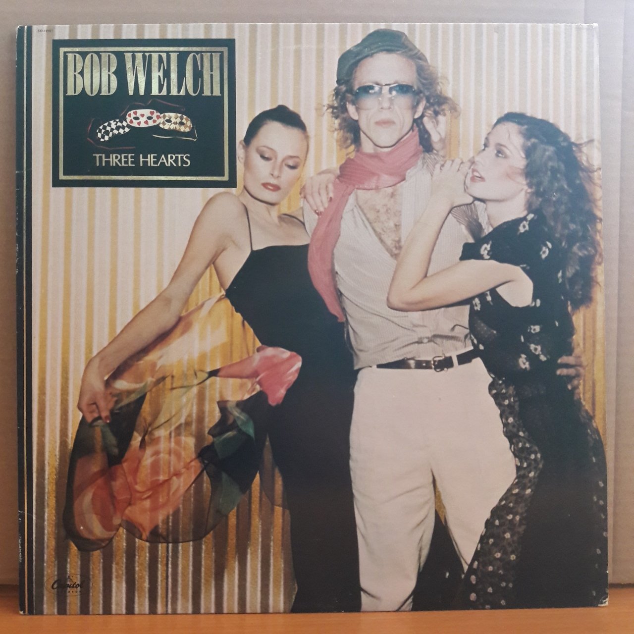 BOB WELCH - THREE HEARTS (1979) - LP 2.EL PLAK
