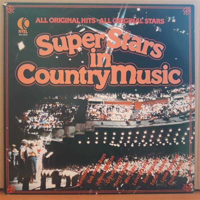 SUPER STARS IN COUNTRY MUSIC (1978) - LP 2.EL PLAK