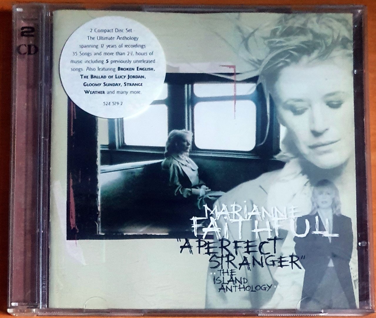 MARIANNE FAITHFULL - A PERFECT STRANGER / THE ISLAND ANTHOLOGY (1998) - 2CD 2.EL