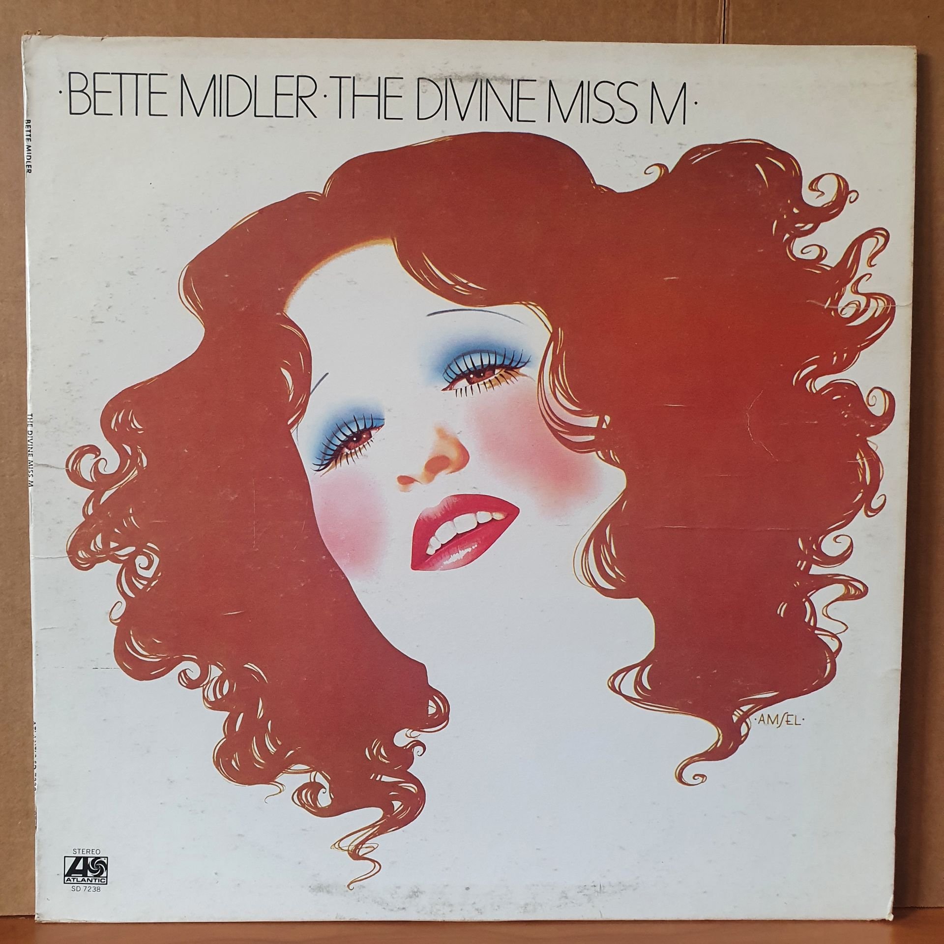 BETTE MIDLER - THE DIVINE MISS M (1972) - LP 2.EL PLAK
